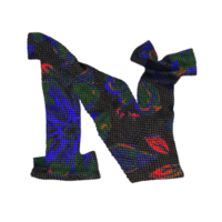 kleding brieven en nummers. perfect voor uw digitaal kunst behoeften. png