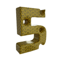 3D rendered numbers.  Best use for your video titles and collage too png