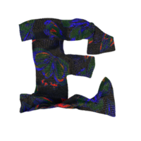 Cloth letters and numbers.  Perfect for your digital art needs. png