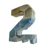 3D rendered numbers for your poster, videos titles needs.  Also best for collage art. png