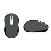 Computer mouse on a white background vector