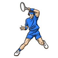 tennis joueur action sport clipart png