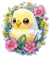 Baby Chicken Sticker with png
