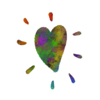 watercolor handmade hearts. recommended for printing on paper and fabric, create patterns and use Valentine Day for the holiday png