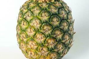 Pineapple whole rough skin slice chopped photo