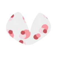 acuarela hecho a mano corazones. recomendado para impresión en papel y tela, crear patrones y utilizar enamorado día para el día festivo. png