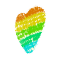 acuarela hecho a mano corazones. recomendado para impresión en papel y tela, crear patrones y utilizar enamorado día para el fiesta png