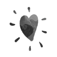 acuarela hecho a mano corazones. recomendado para impresión en papel y tela, crear patrones y utilizar enamorado día para el fiesta png