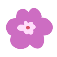 söt färgrik blomma.vår konst skriva ut med botanisk element. Lycklig påsk. folk stil. posters för de vår Semester. png