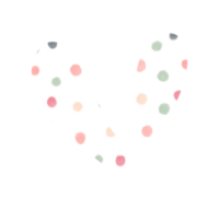 watercolor handmade hearts. recommended for printing on paper and fabric, create patterns and use Valentine Day for the holiday png