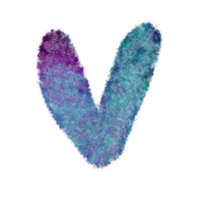 acuarela hecho a mano corazones. recomendado para impresión en papel y tela, crear patrones y utilizar enamorado día para el fiesta png