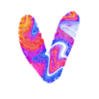 acuarela hecho a mano corazones. recomendado para impresión en papel y tela, crear patrones y utilizar enamorado día para el fiesta png