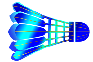 icoon shuttle bal voor spel badminton png