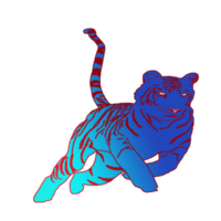 icon tiger king of the jungle png