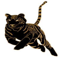 ícone tigre rei do a selva png