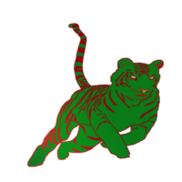 icon tiger king of jungle png