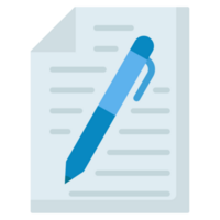 paper and pen icon png
