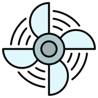 propeller wind turbine png