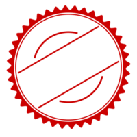 Blank  Certificate Stamp png