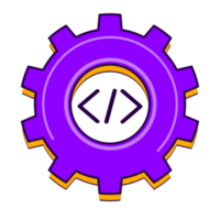 Coding Development Icon png