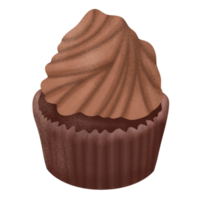 Delicious cake illustration png