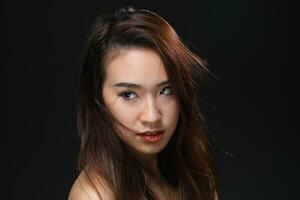 South east Asian beautiful young lady fashion makeup cosmetic photo