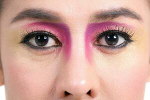 Asian Woman Fashion Makeup photo