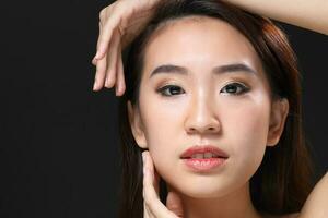 South east Asian beautiful young lady fashion makeup cosmetic photo