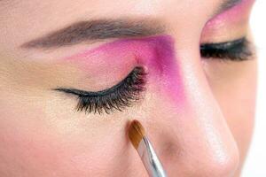 Asian Woman Fashion Makeup photo