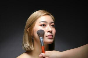 South east Asian beautiful young lady fashion makeup cosmetic photo