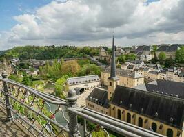 the city of Luxembourg photo