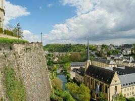 the city of Luxembourg photo