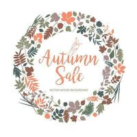 Happy Thanksgiving day in calligraphic hand drawn style. Fall style for autumn. vector