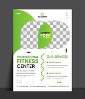 Corporate business flyer template design vector