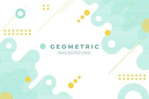 Abstract geometric background in bright colors vector