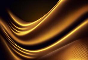 Smooth elegant gold satin as background photo