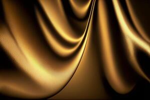 Smooth elegant gold satin as background photo