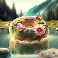 nature aspic doughnut photo