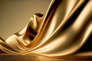 Ultra Realistic photo of a smooth, luxury gold color, abstract golden textured material
