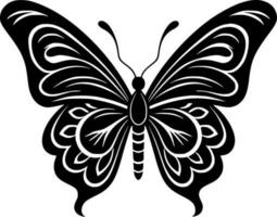 mariposas - minimalista y plano logo - vector ilustración