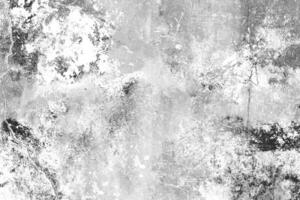 Black and white concrete with cracked paint texture overlay photo