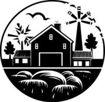 Farm - High Quality Vector Logo - Vector illustration ideal for T-shirt graphic