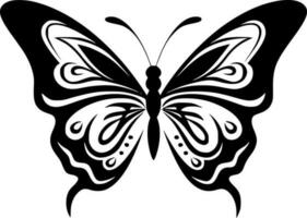 mariposas - minimalista y plano logo - vector ilustración