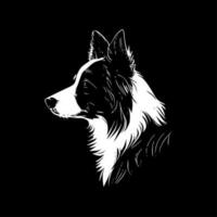 frontera collie - alto calidad vector logo - vector ilustración ideal para camiseta gráfico