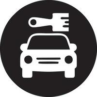 car vehicle transportation icon symbol vector image. Illustration of the automobile automotive motor vector design. EPS 10