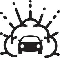 car vehicle transportation icon symbol vector image. Illustration of the automobile automotive motor vector design. EPS 10