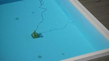 Automated Swimming Pool Cleaner in Action video