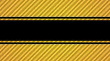 Caution banner Looping animation simple video Background