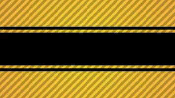 Caution banner Looping animation simple video Background