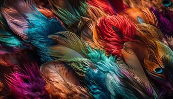 vibrante colores de animal marcas crear elegancia en naturaleza belleza generado por ai foto